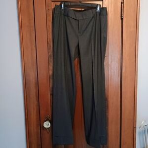 Banana Republic Women's Charcoal Gray Dress Trousers